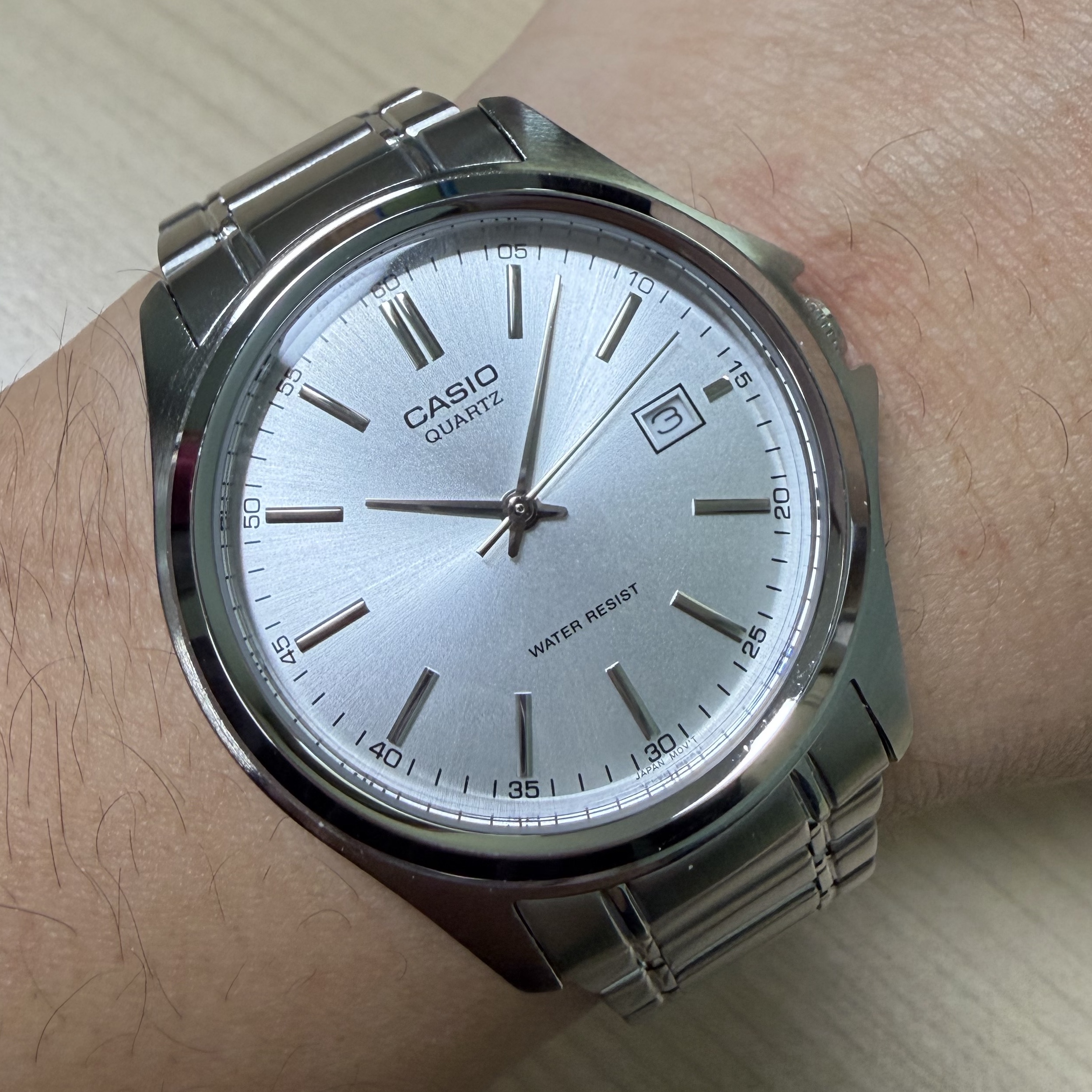 Casio MTP-1183A-7A 착용 스타일 - 1
