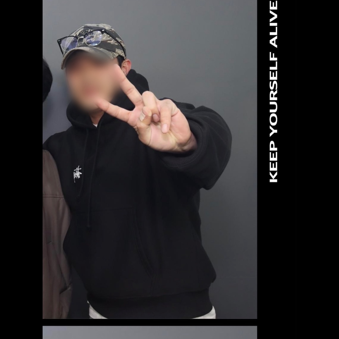 Stussy Basic Stussy Hoodie Black 착용 스타일