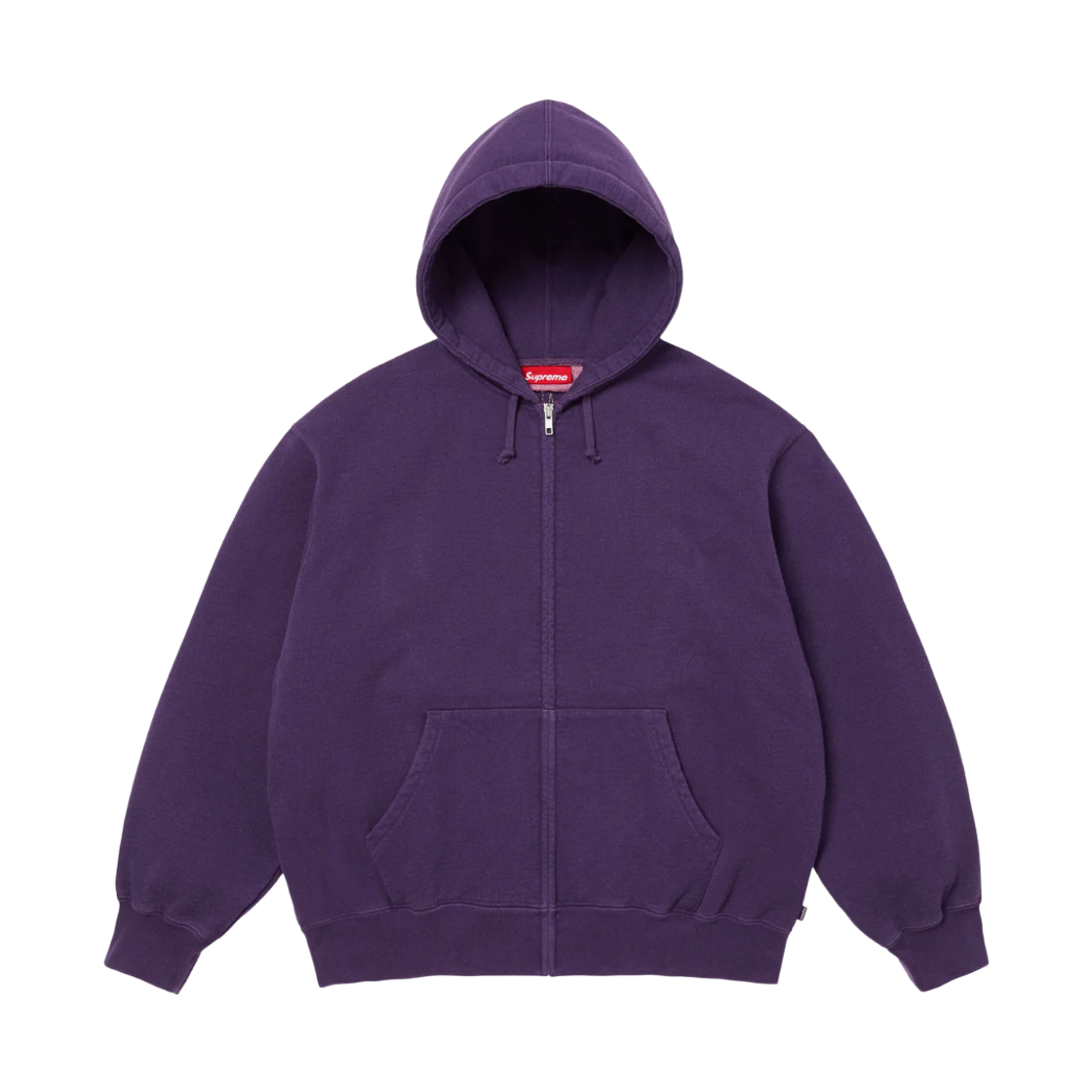 슈프림 컷 아웃 집업 후드 스웨트셔츠 다크 퍼플 - 26SS(Supreme Cut Out Zip Up Hooded Sweatshirt Dark Purple - 26SS) - 2