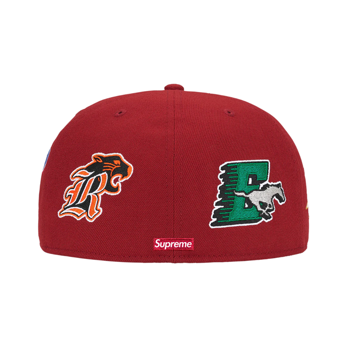 슈프림 마스코트 S 로고 뉴에라 다크 레드 - 26SS(Supreme Mascots S Logo New Era Dark Red - 26SS) - 3