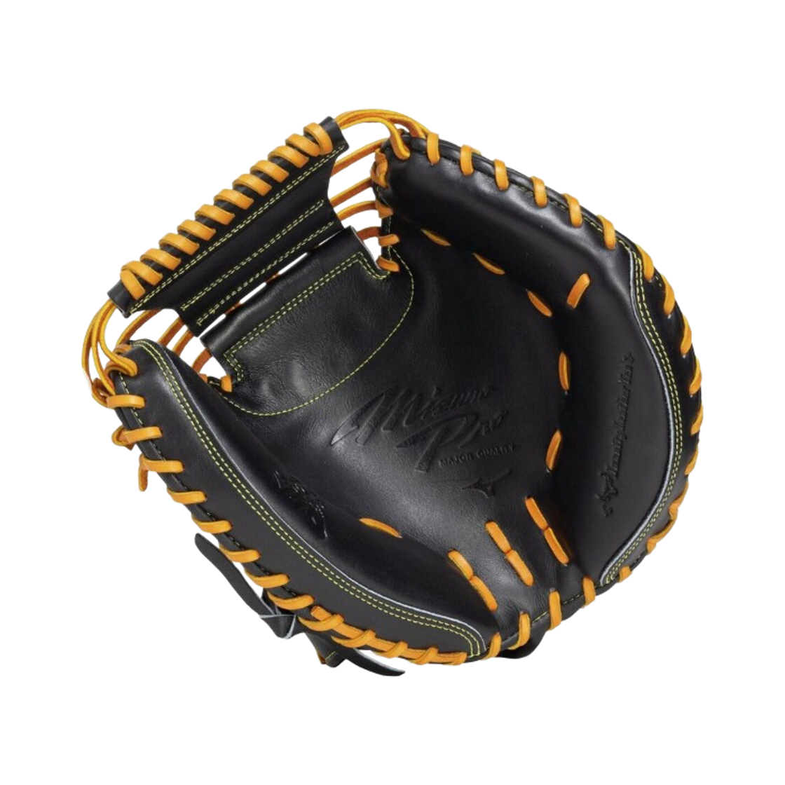 미즈노 미즈노 프로 사케비 하드볼 포수용 M-R 타입 글러브 블랙 코크(Mizuno Mizuno Pro Sakebi Hardball Catcher's M-R Type Glove Black Cork) - 2