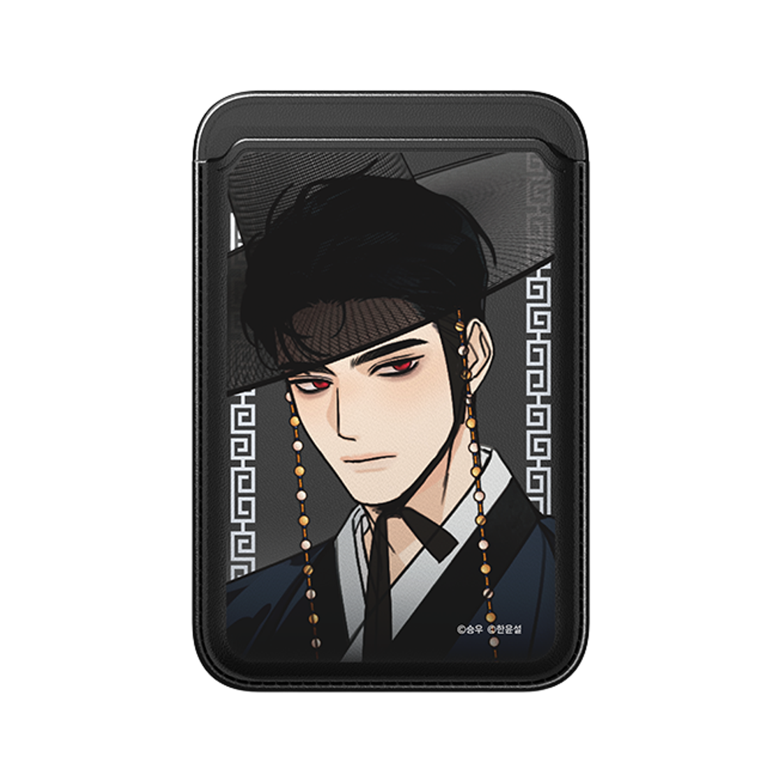 S800440003 SINJIMORU X NAVER WEBTOON Terdeo MagSafe Leather Card Wallet 3-Card Slot