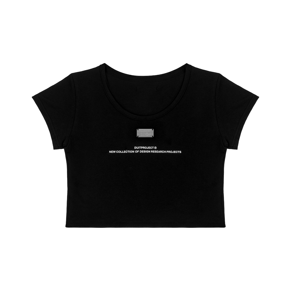 더트프로젝트 더트 크롭 티 (블랙)(Duitproject DUIT CROP T (Black))