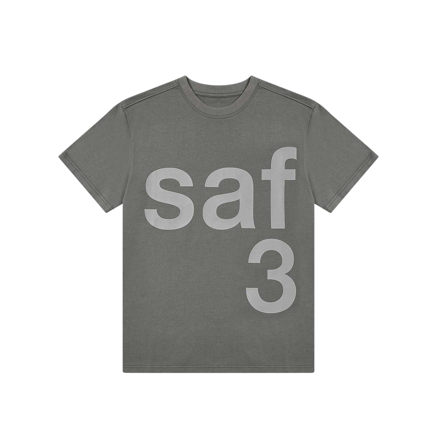 [KREAM 단독] 사파리스팟 베이직 사파리 티셔츠 차콜([KREAM 단독] Safarispot Basic Safari T-Shirt Charcoal)