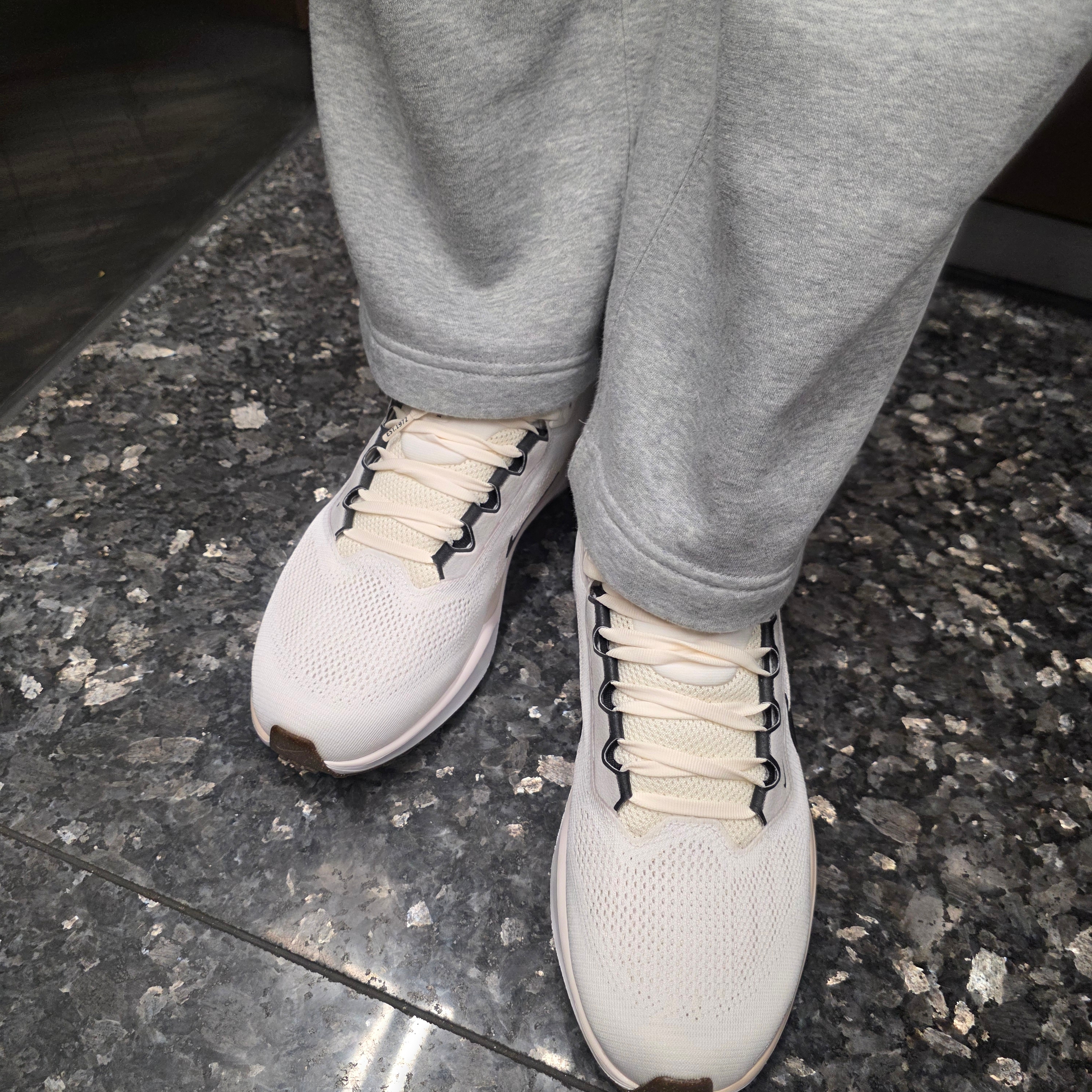 Nike Pegasus 41 Sail Phantom 착용 스타일