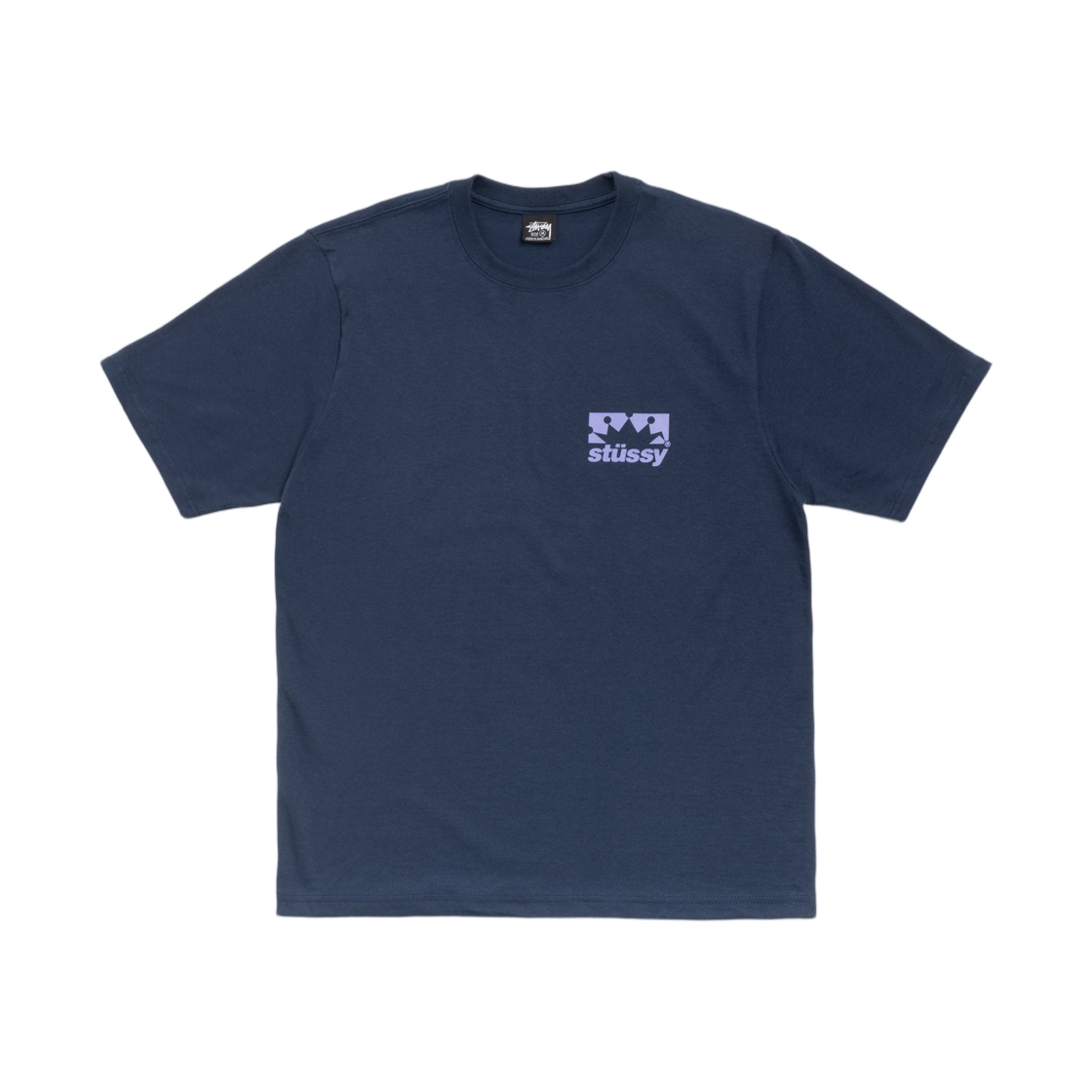 스투시 박스 크라운 티셔츠 네이비(Stussy Box Crown T-Shirt Navy) - 2