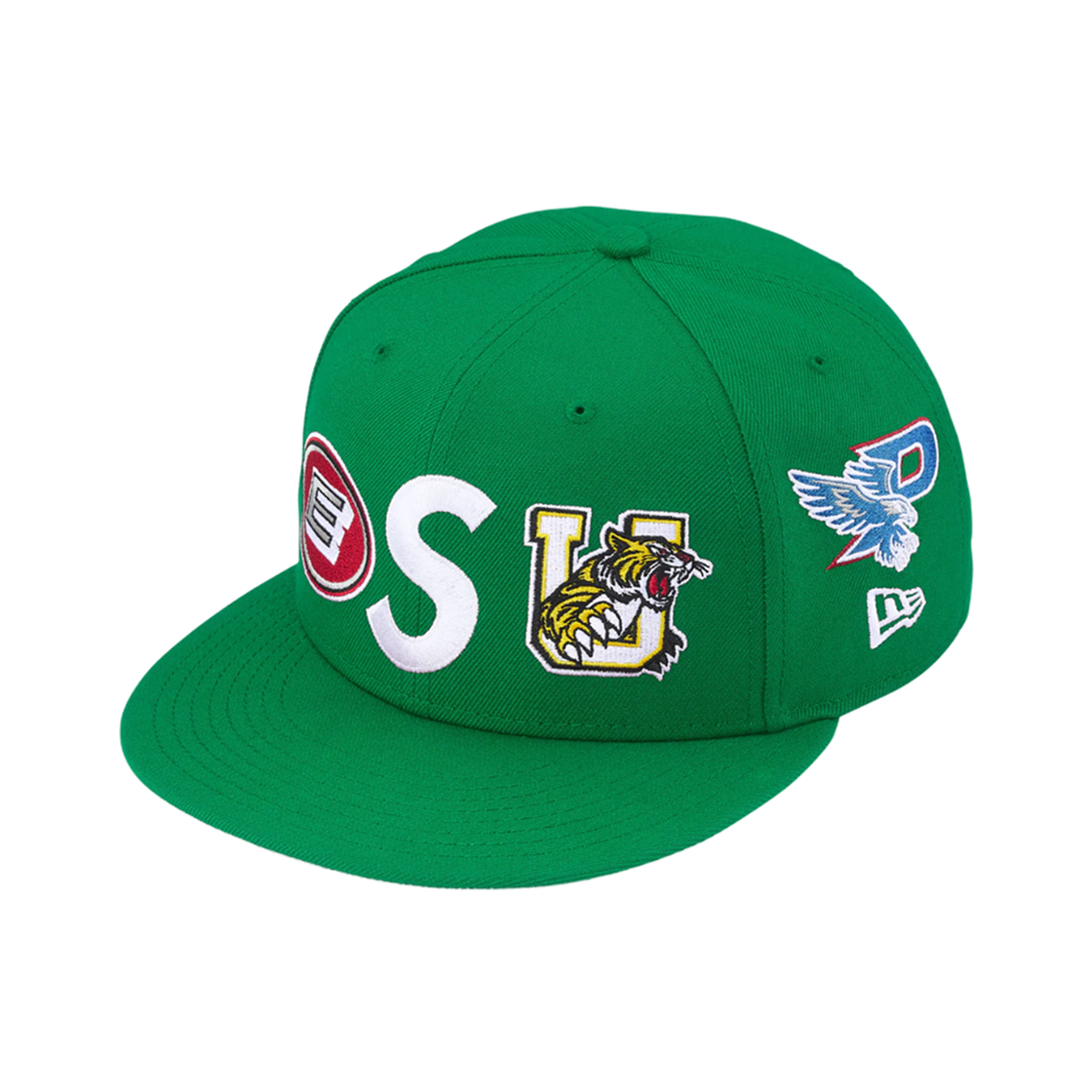 슈프림 마스코트 S 로고 뉴에라 그린 - 26SS