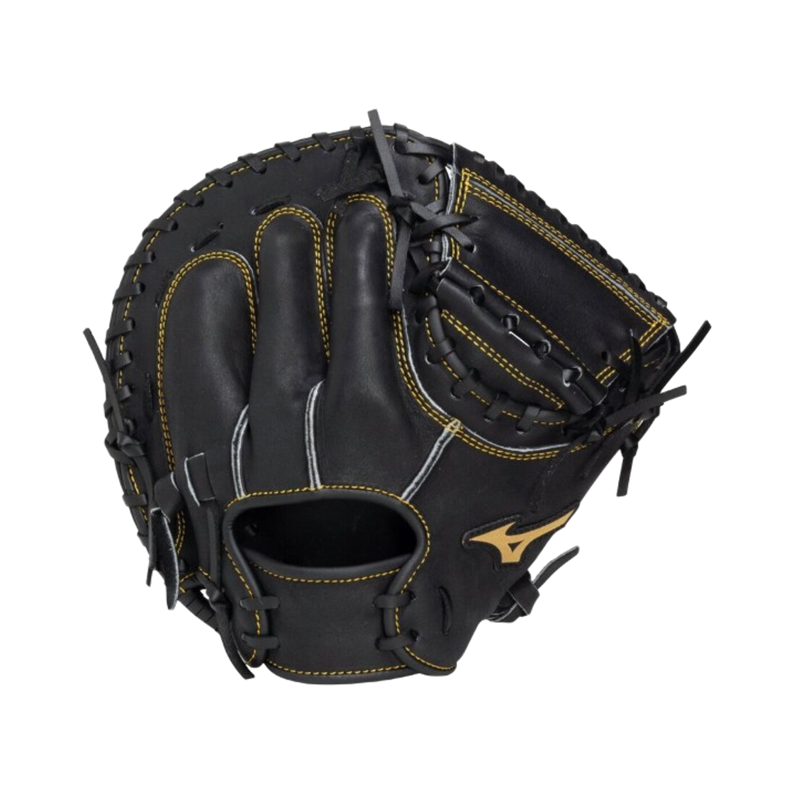 (키즈) 미즈노 소프트볼 포수용 글러브 블랙((Kids) Mizuno Softball Catcher's Glove Black) - 1
