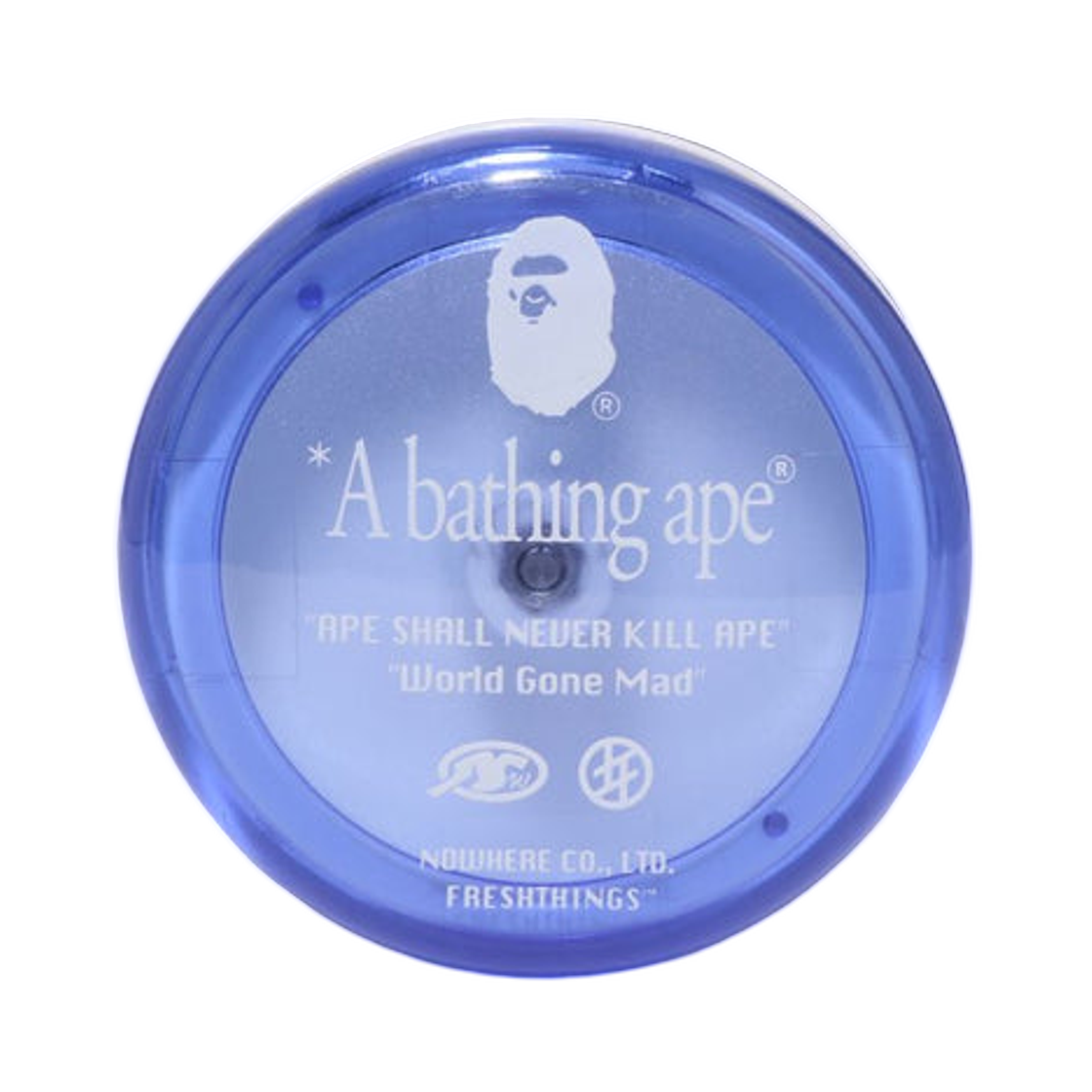 - BAPE  x Freshthings Translucent Yoyo Blue
