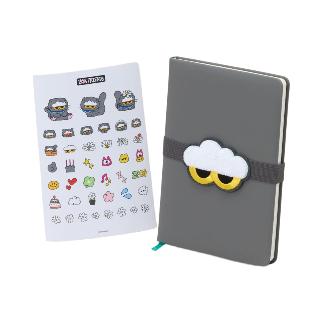 - Zo&Friends Note Grey