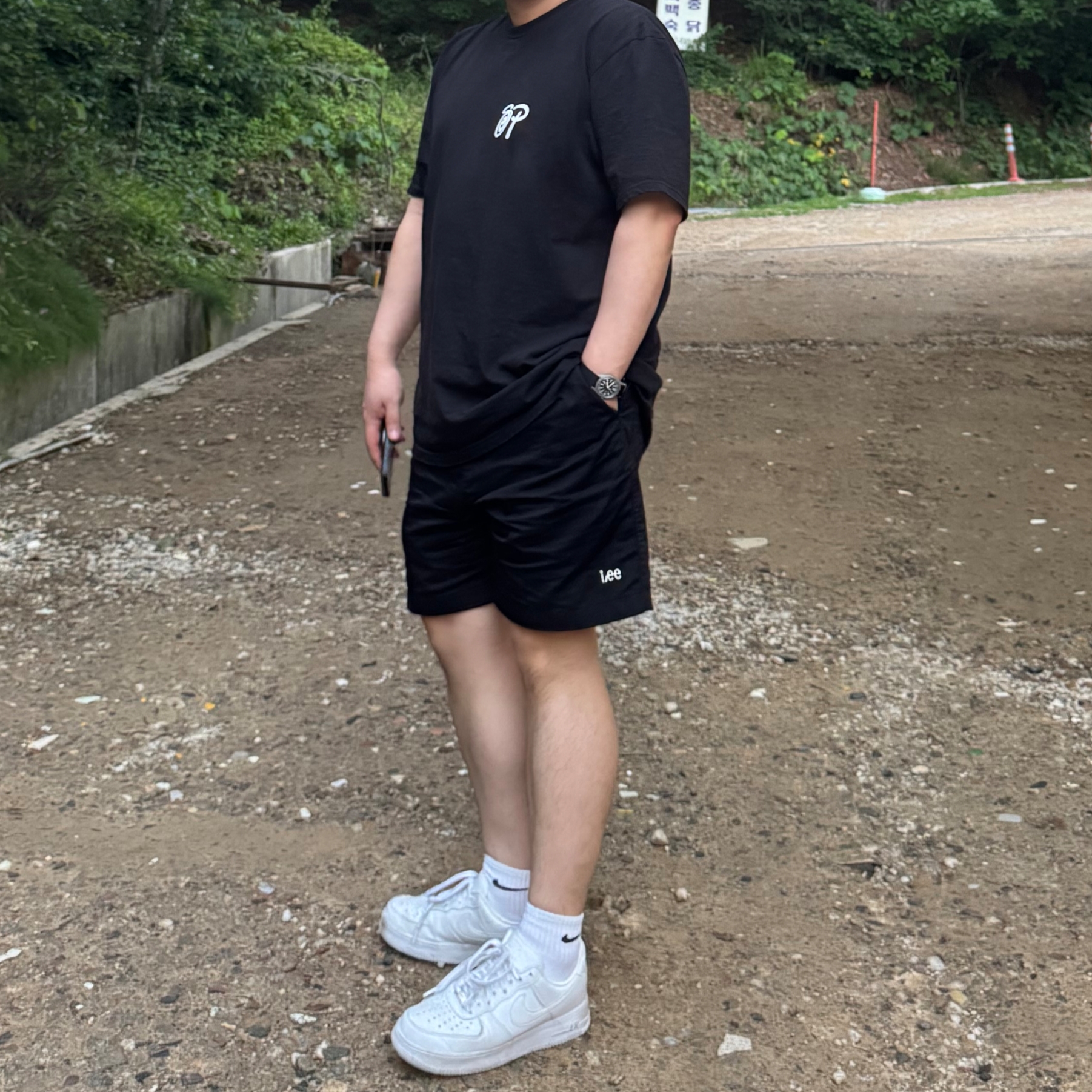 Nike Air Force 1 '07 Low White 착용 스타일