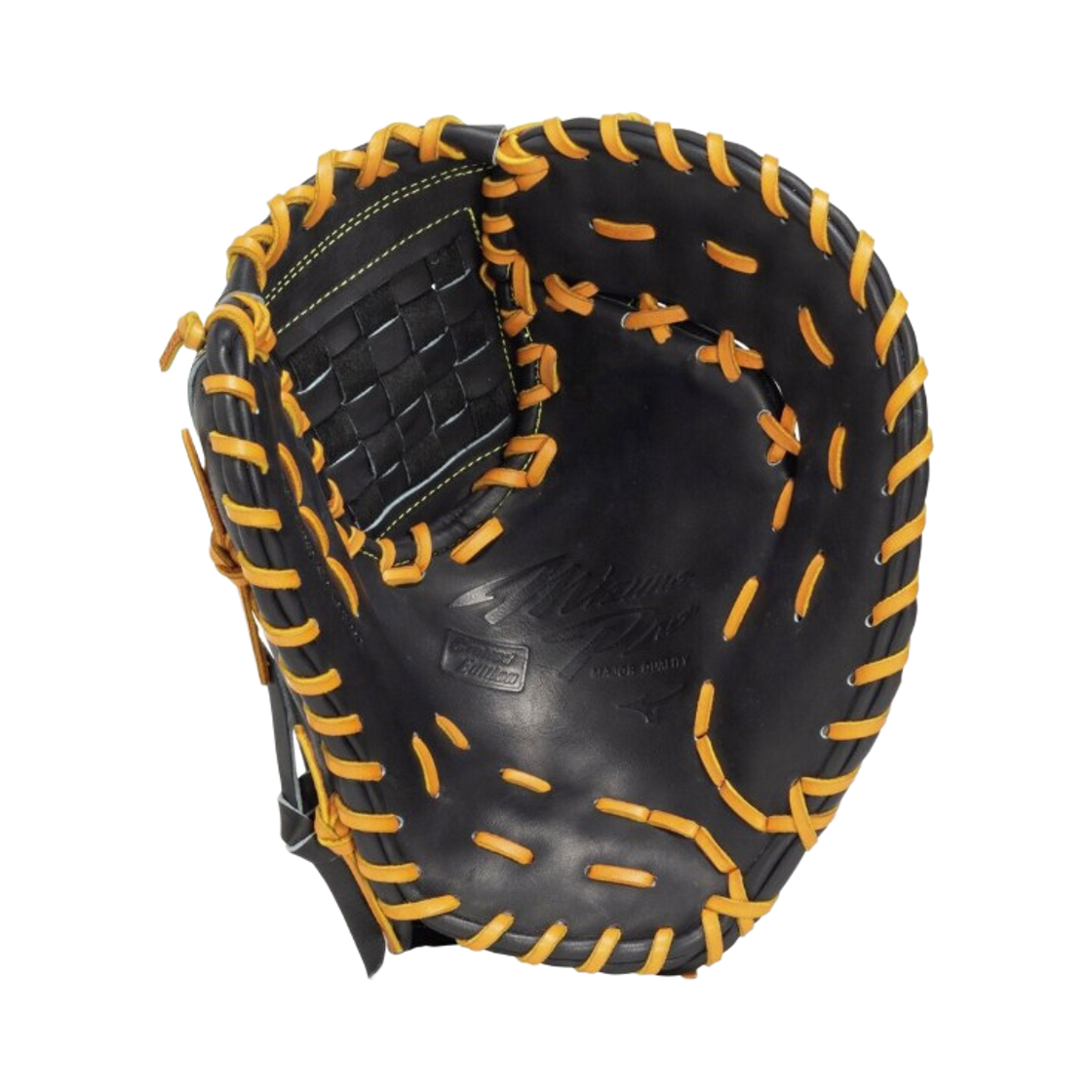 미즈노 프로 크래프티드 에디션 하드볼 1루수용 글러브 타탄 웹 블랙 코크(Mizuno Pro Crafted Edition Hardball First Baseman's Glove Tartan Web Black Cork) - 2