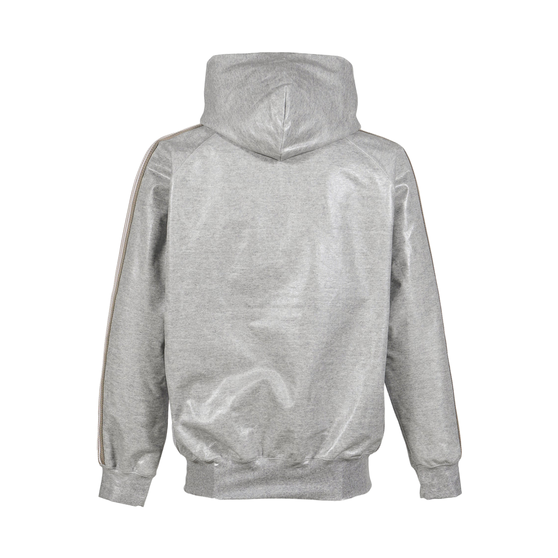 니들스 x 누비안 코튼 저지 지퍼 트랙 후디 그레이 - 누비안 한정(Needles x Nubian Cotton Jersey Zipped Track Hoody Grey - Nubian Exclusive) - 2