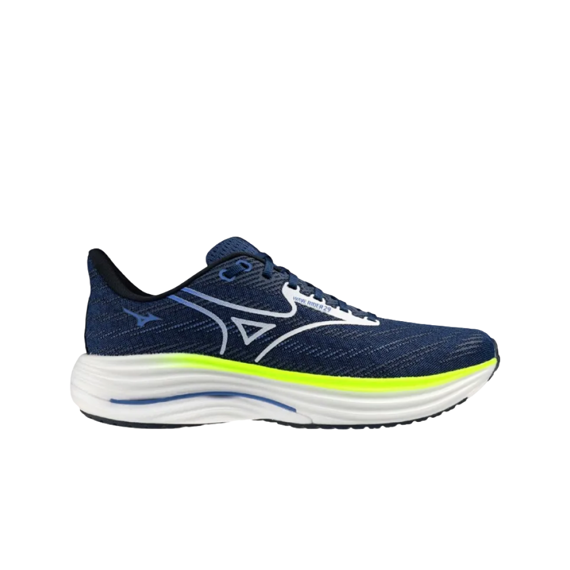 미즈노 웨이브 라이더 29 네이비 화이트(Mizuno Wave Rider 29 Navy White) - 1