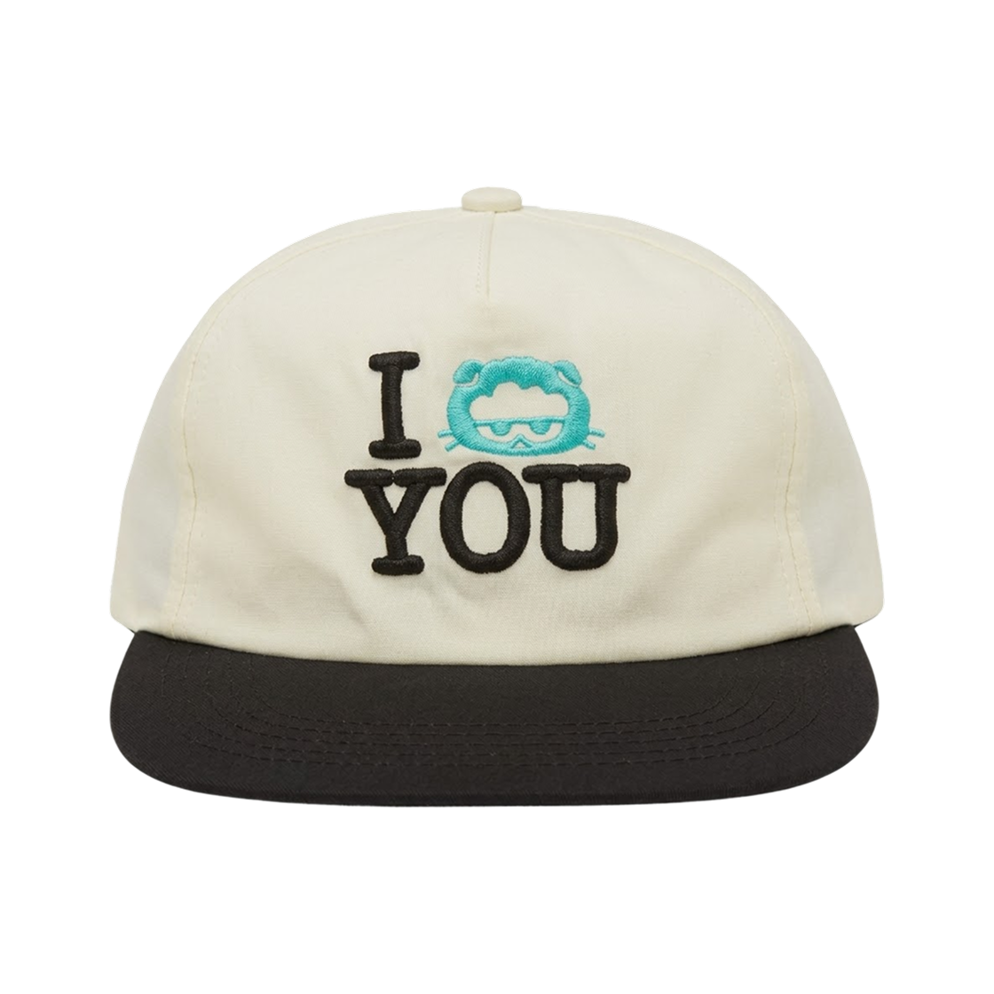 조앤프렌즈 볼캡 타입 아이 조아 유 화이트 블랙(Zo&Friends Ball Cap I Zoa U White Black)