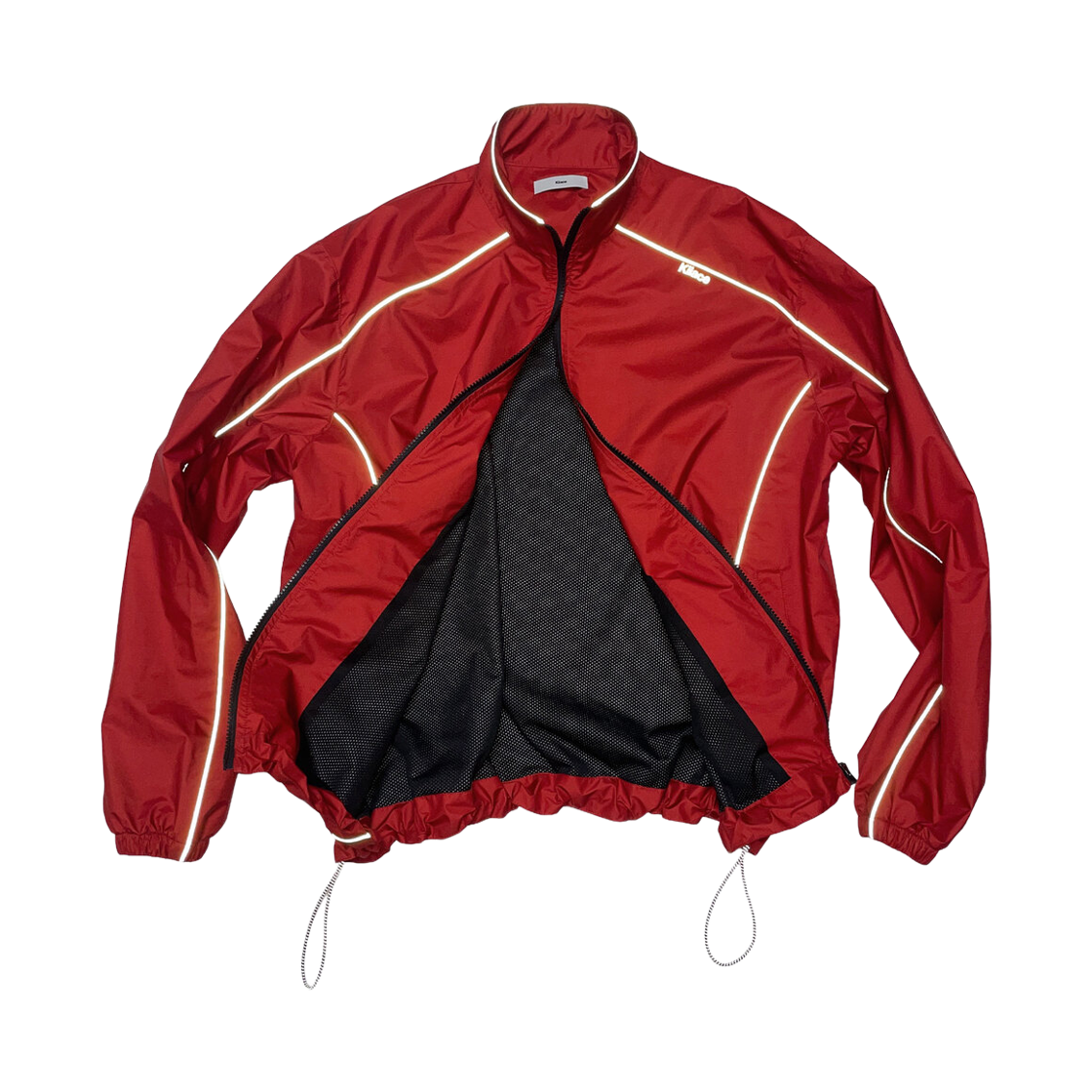 키아세 리플렉트 트랙 자켓 레드(Kiiace Reflect Track Jacket Red) - 3
