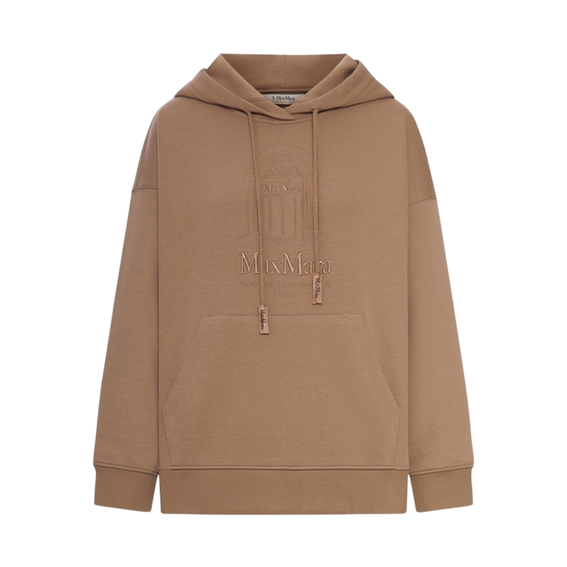 (W) S 막스마라 안드레아 코튼 후드 카멜((W) S Max Mara Andrea Cotton Hoodie Camel)