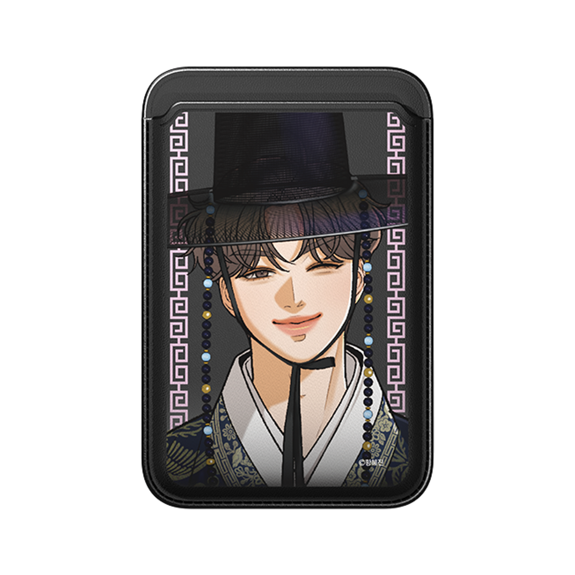 S800440005 SINJIMORU X NAVER WEBTOON Kwon Min-woo MagSafe Leather Card Wallet 3-Card Slot