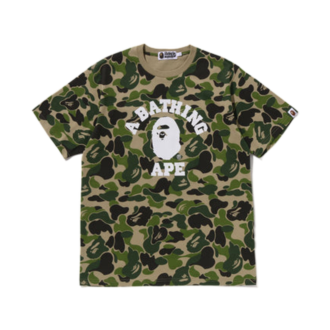 - BAPE ABC Camo College T-Shirt Green