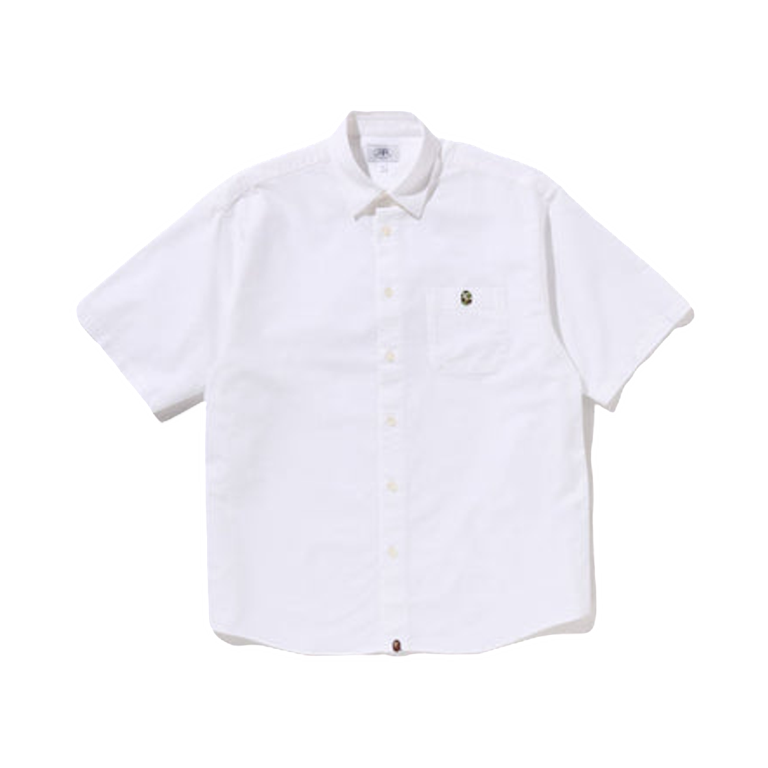 - BAPE One Point Relaxed Fit S/S Shirts White