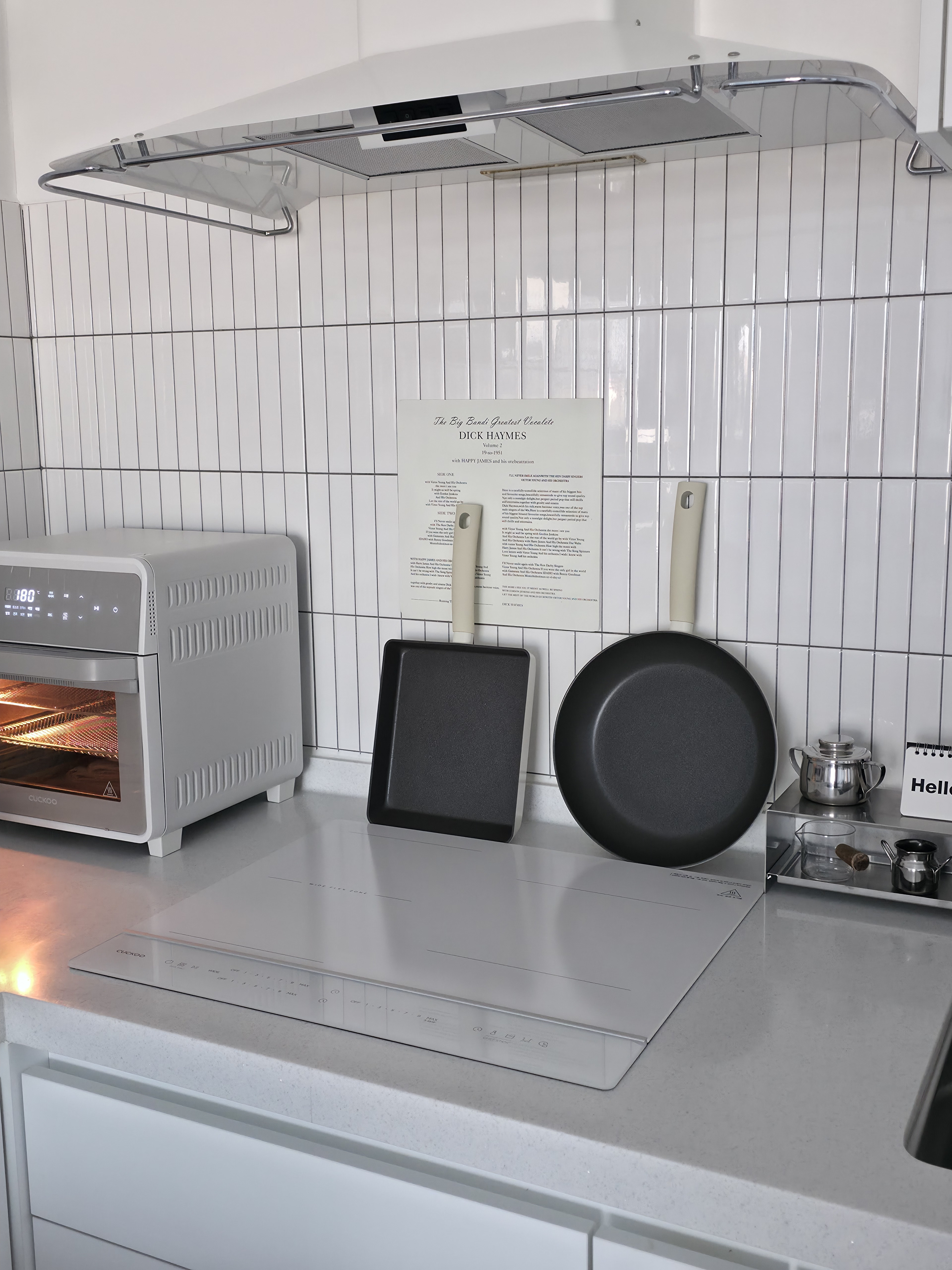 Silvat Soonsoo IH induction set of 2 (24 square + 28 pan) 착용 스타일