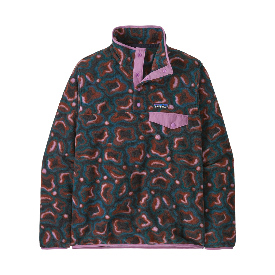 25455 (W) Patagonia Lightweight Synchilla Snap-T Fleece Pullover Soft Spirea Dried Vanilla