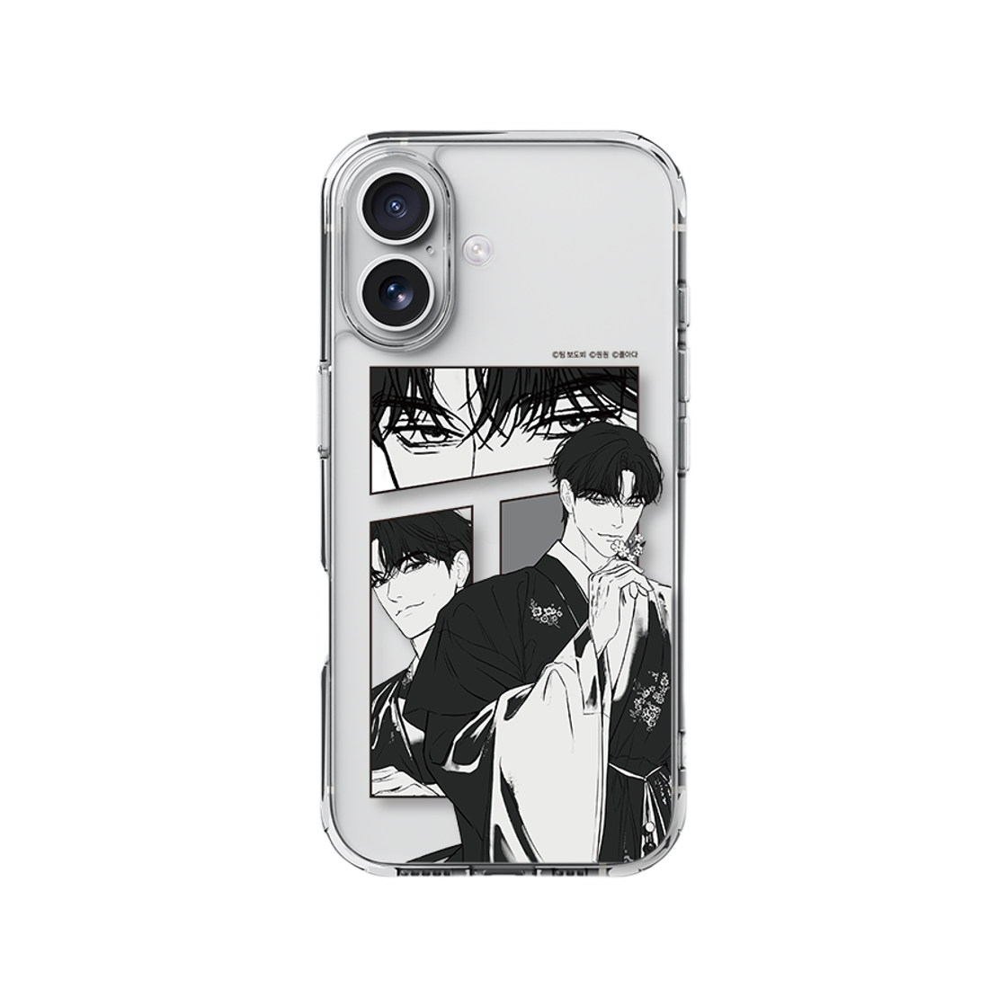 S800410040 SINJIMORU X NAVER WEBTOON Kim Tae-jun Cartoon Drawing  iPhone Clear Case Airclo