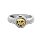 Nonenon Fried Smile Ring Silver925