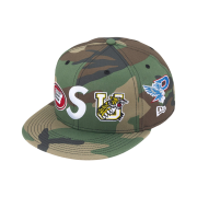 Supreme Mascots S Logo New Era Woodland Camo - 26SS