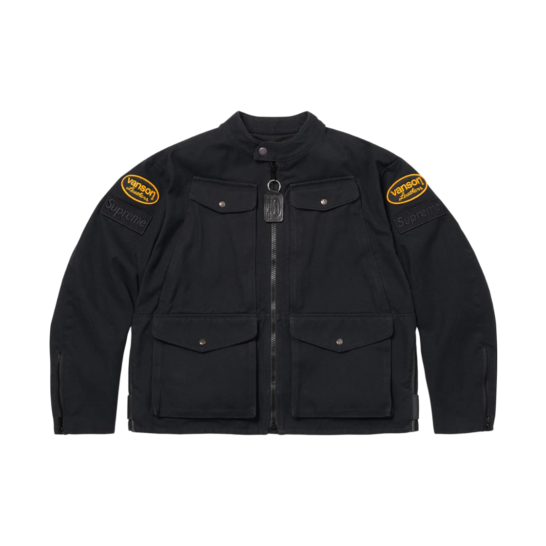 슈프림 x 밴슨 레더스 코듀라 자켓 블랙 - 26SS(Supreme x Vanson Leathers Cordura Jacket Black - 26SS)