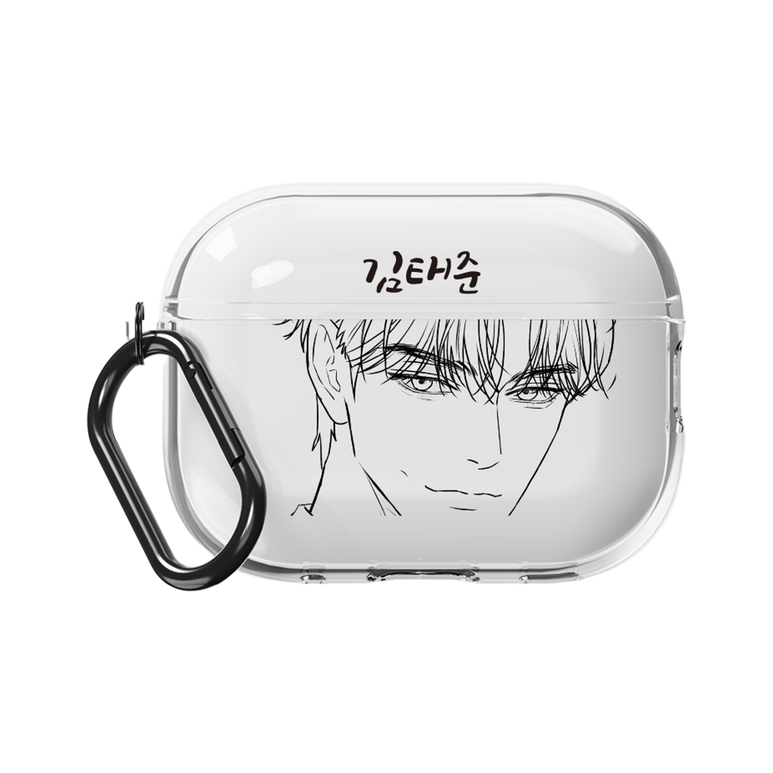 S800430001 SINJIMORU X NAVER WEBTOON Kim Tae-jun Clear AirPods Buds Case TPU for Pro Live 4 3 2 1