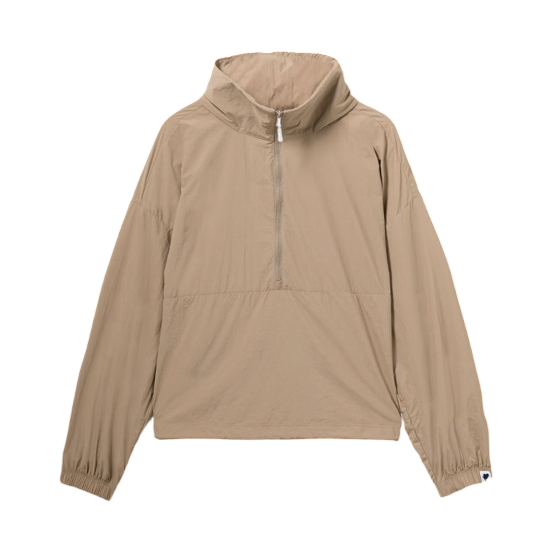 (W) 베이프 오버사이즈 풀오버 베이지((W) BAPE Oversize PUllover Beige) - 1