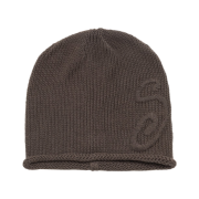 Stussy S Knit Skullcap Brown