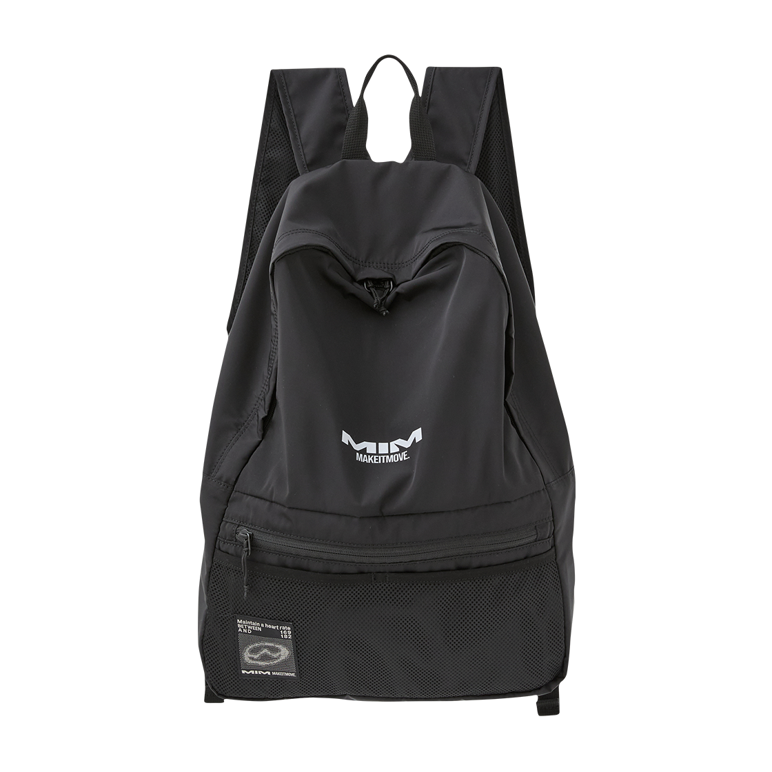 엠아이엠 로고 백팩 블랙(MIM Logo Backpack Black)