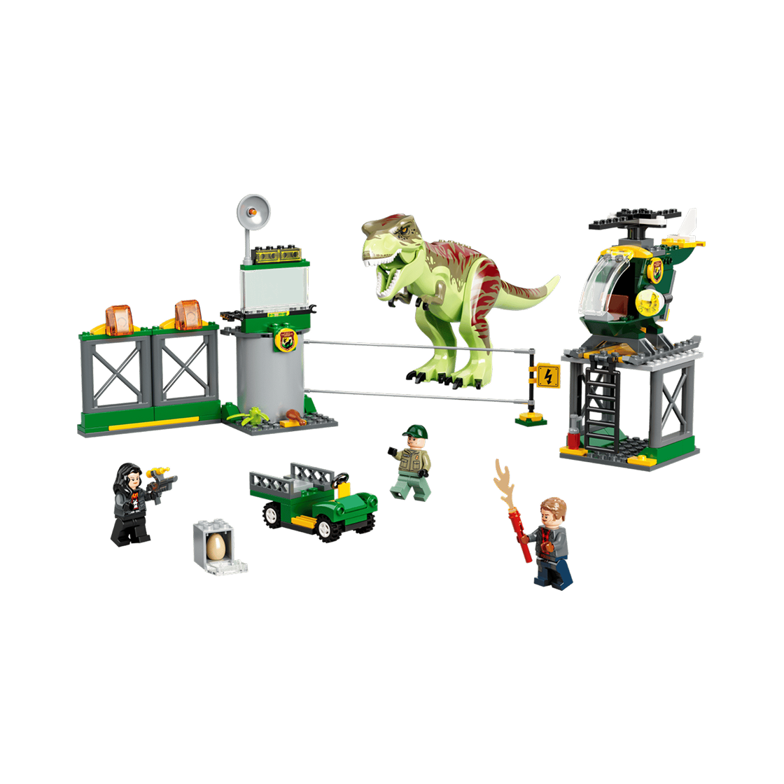 레고 쥬라기 월드 티라노사우르스의 탈출(Lego Jurassic World T. rex Dinosaur Breakout) - 1