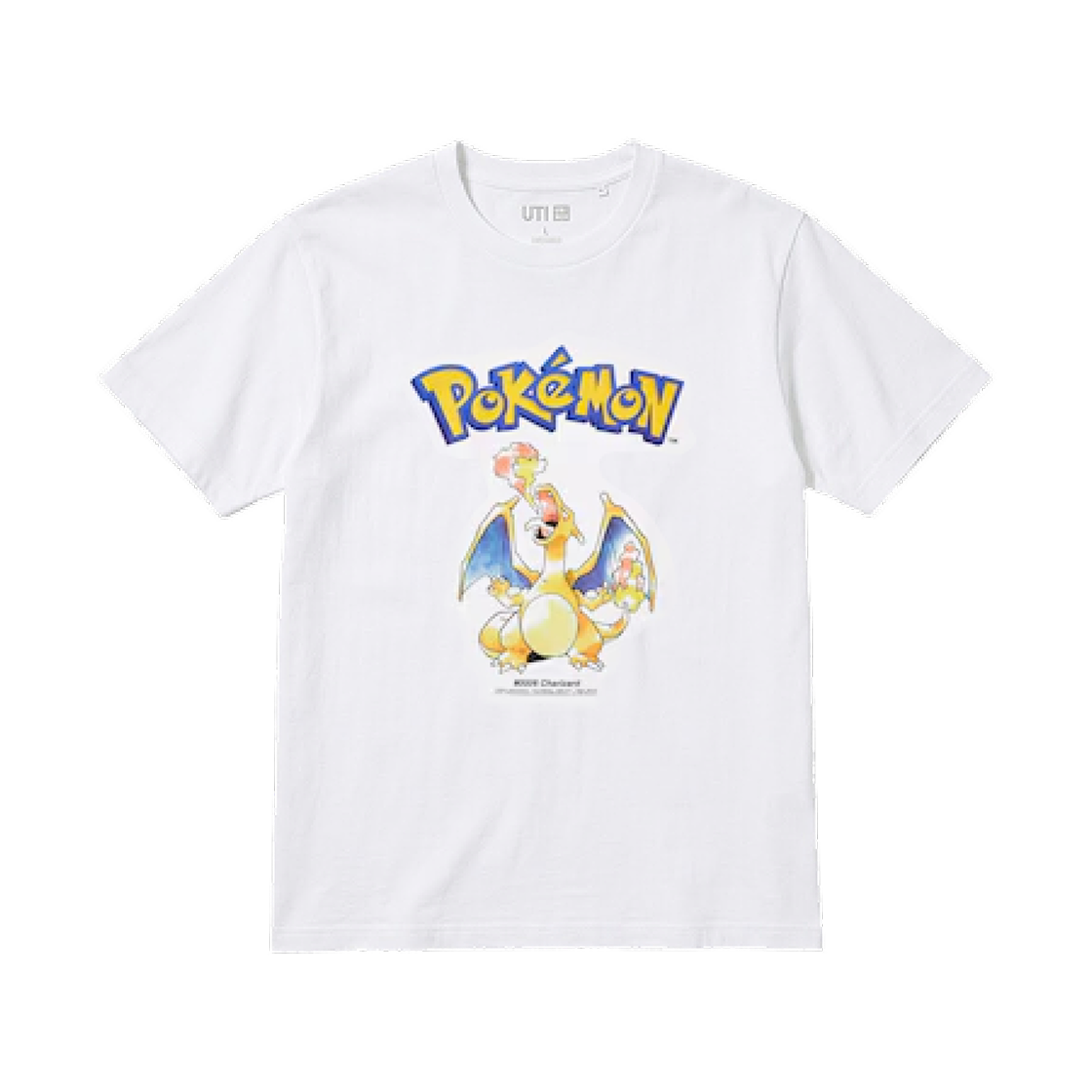 유니클로 UT x 포켓몬 그래픽 티셔츠 1A 화이트(Uniqlo UT x Pokemon Graphic T-Shirt 1A White)
