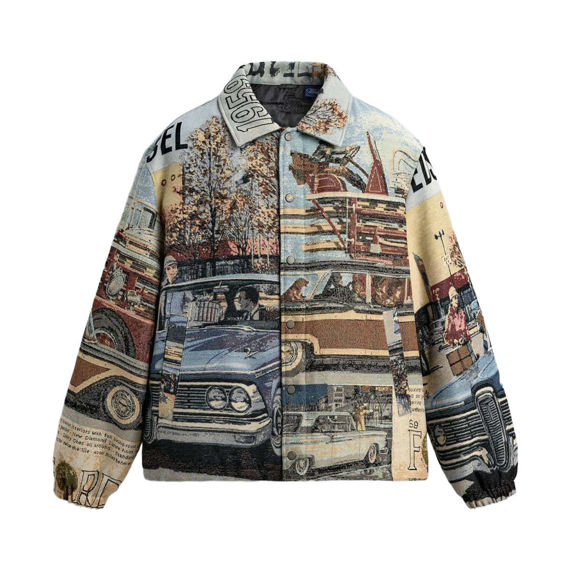 3918/432/050 Zara x Ford Jacquard Quilted Jacket Only One
