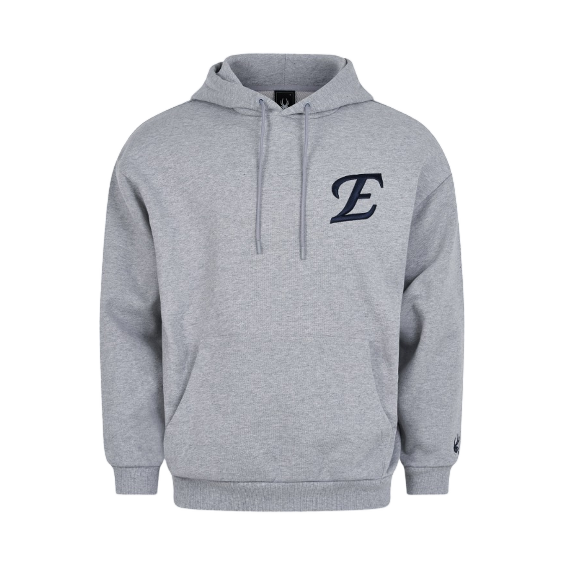 한화이글스 26 베이직 로고 후드 멜란지 그레이(Hanwha Eagles 26 Basic Logo Hoodie Melange Grey)