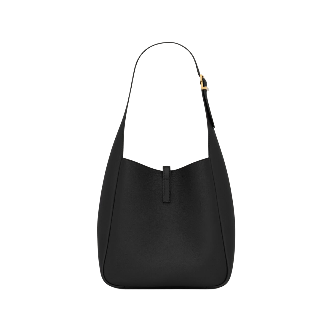 생로랑 르 5 아 7 서플 그레인드 레더 스몰 백 블랙(Saint Laurent Le 5 A 7 Supple Small Bag in Grained Leather Black) - 2