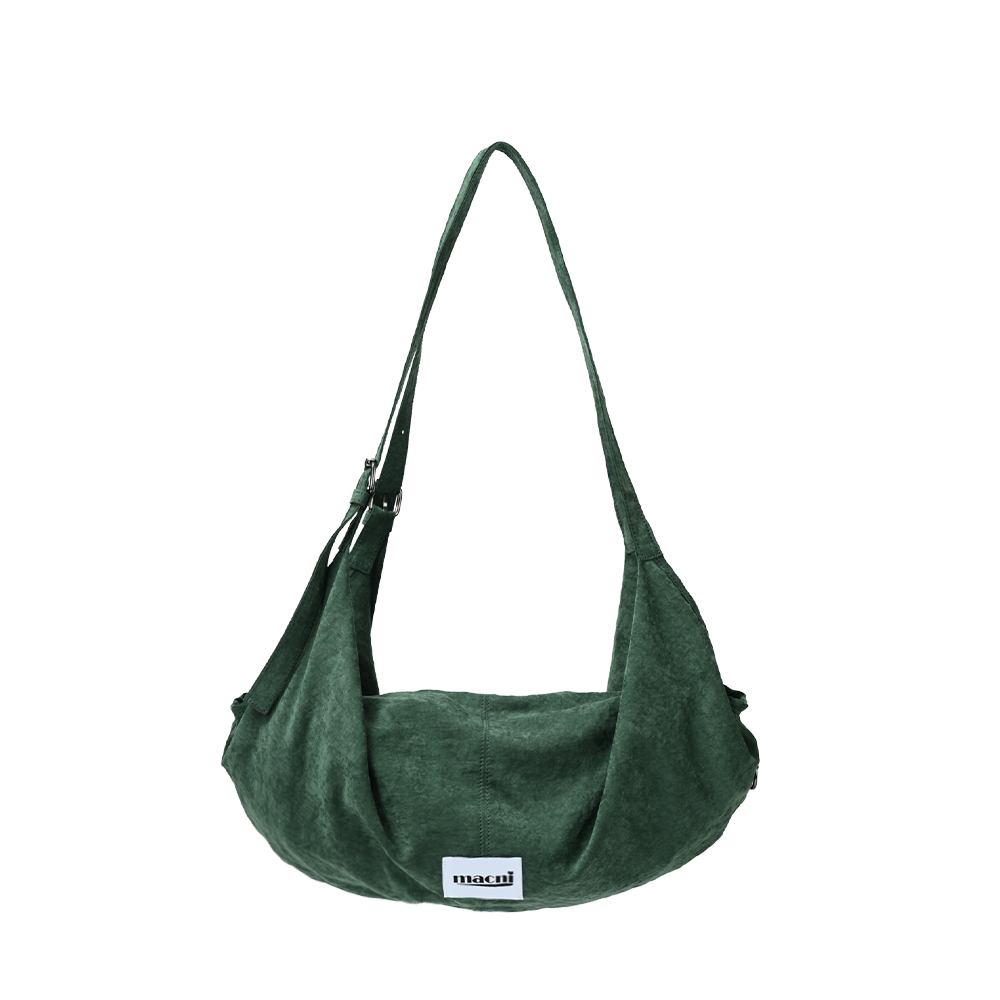 마크니 더블 스트랩 숄더백 그린(MACNI Double Strap Shoulder Bag Green)