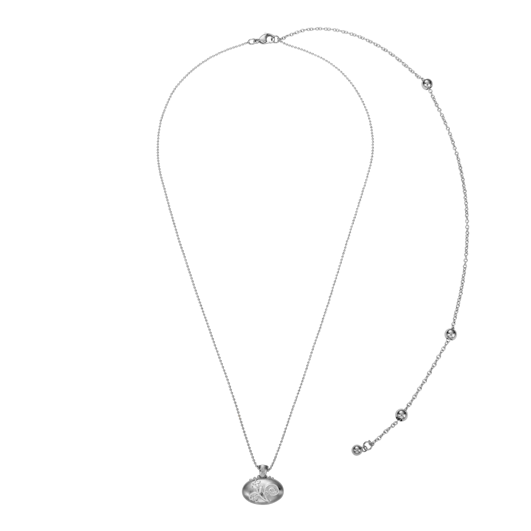 26SSSNLSOLSVFF Nff Solace Necklace Silver