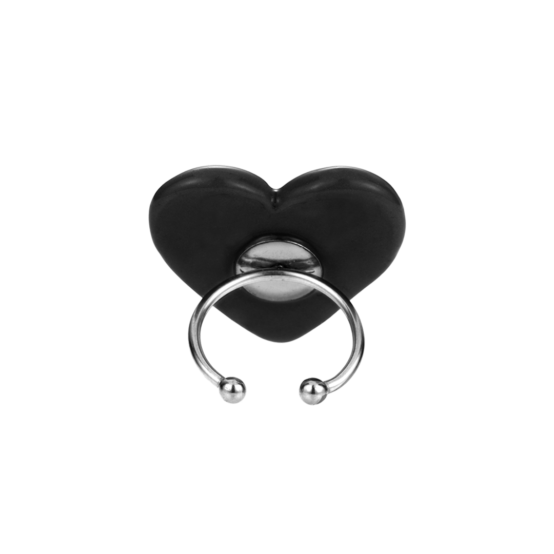 엔프프 가디언 하트 링 블랙(Nff Guardian Heart Ring Black) - 2
