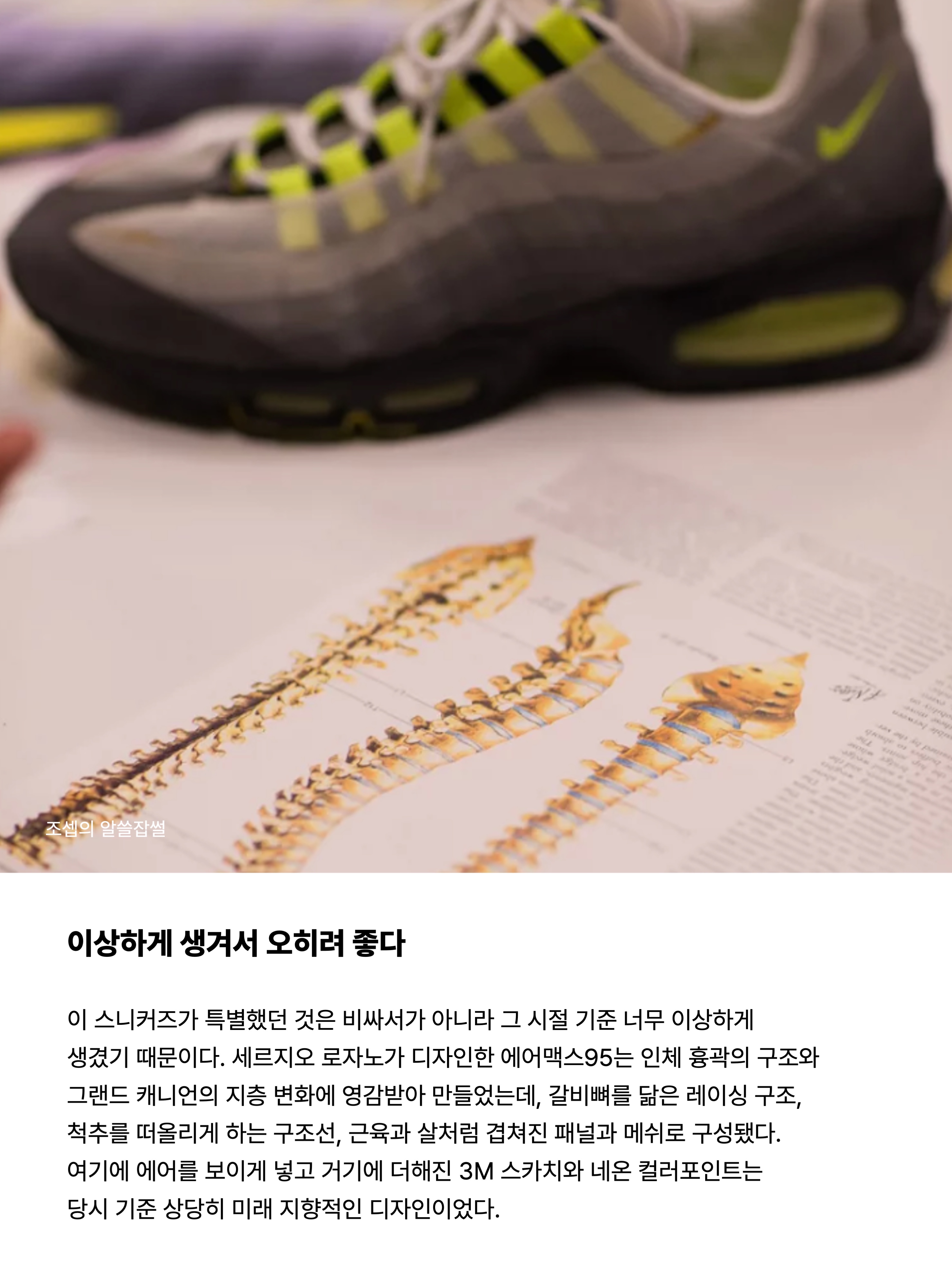 Nike Air Max 95 OG Neon, Nike Air Max 95 OG Neon Yellow 2020 착용 스타일 - 3