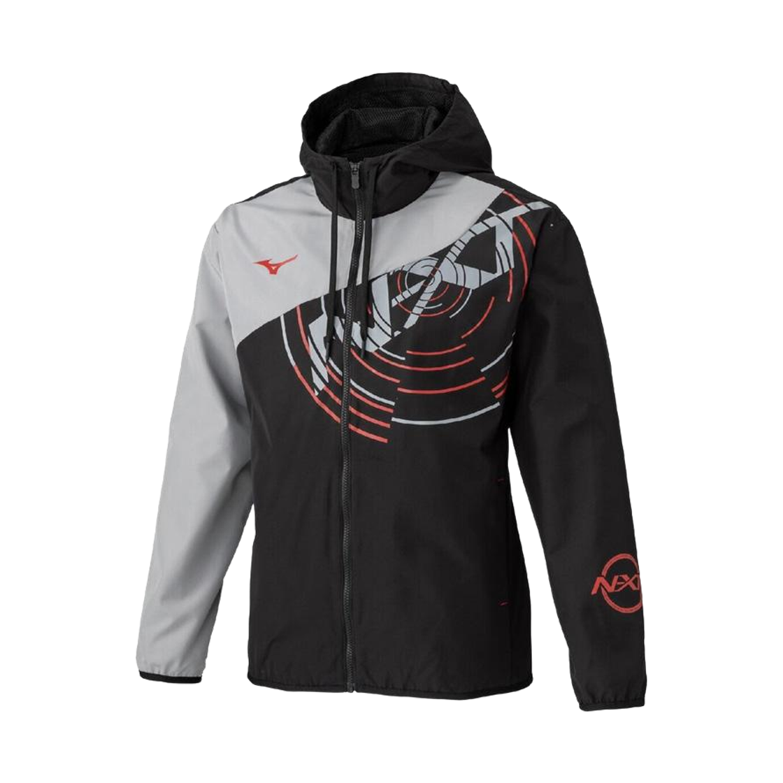미즈노 N-XT 윈드브레이커 자켓 블랙(Mizuno N-XT Windbreaker Jacket Black) - 1