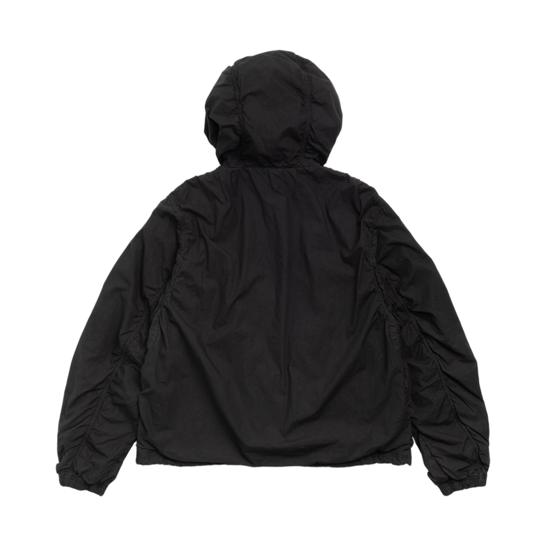 스투시 더블 코튼 후드 자켓 블랙(Stussy Double Cotton Hooded Jacket Black) - 2