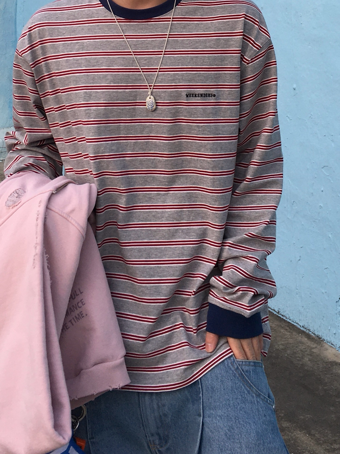 Honey Scoop House HKR Logo Trucker Cap Sky Blue, Nothing Headphone (1) White 착용 스타일 - 7