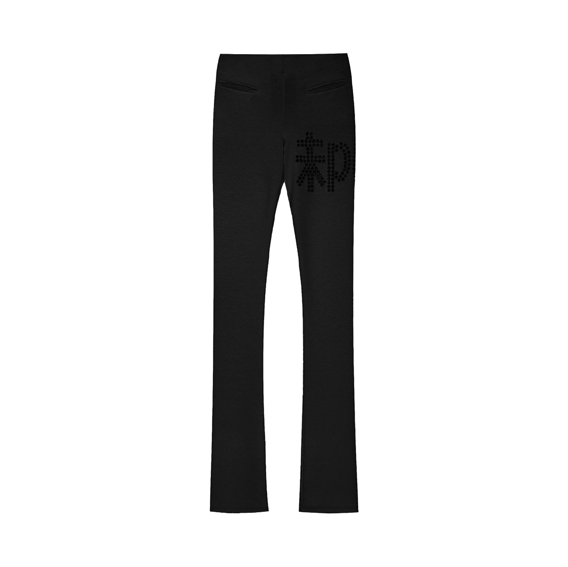 Bonnae-171 Bonnae Stacked Leggings Black