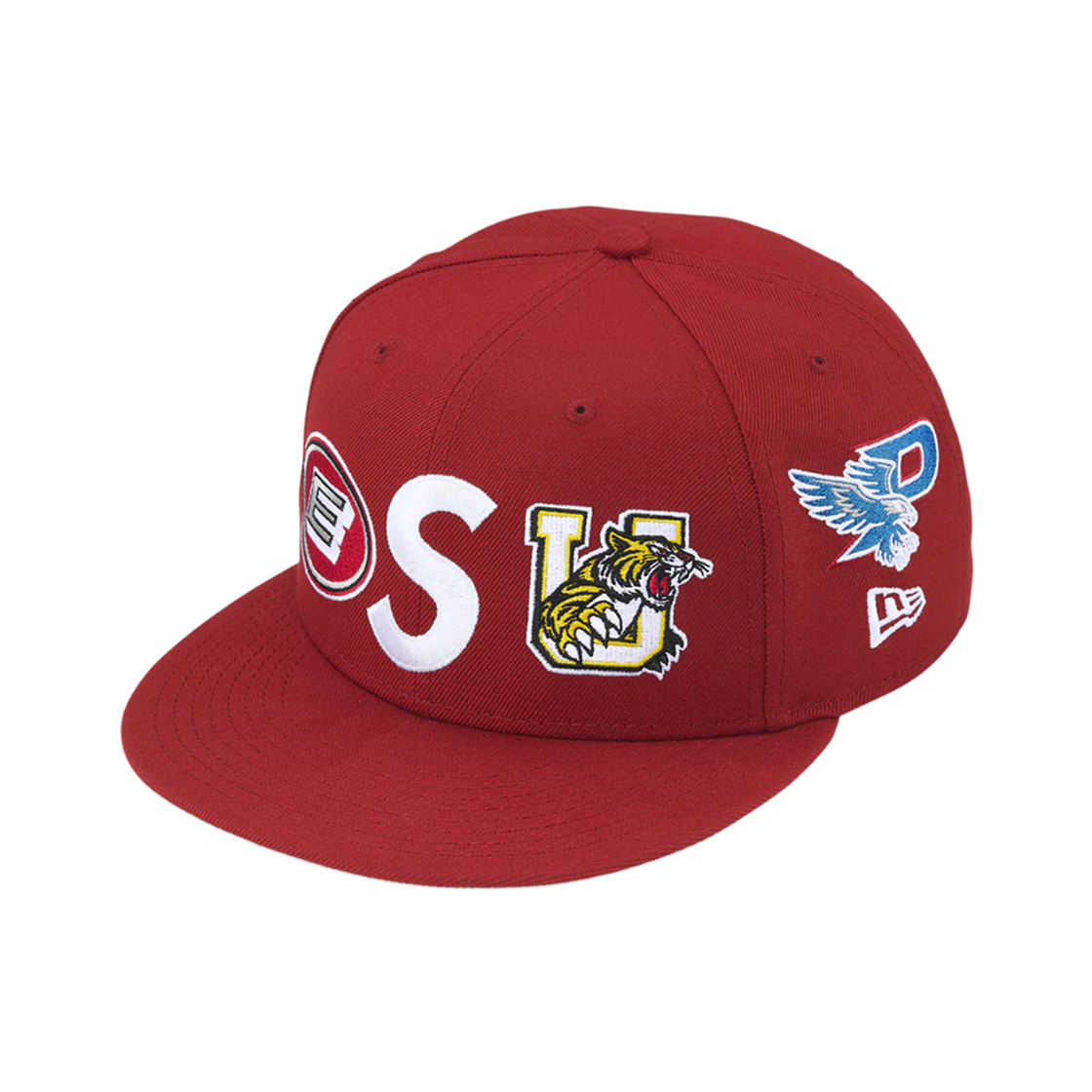 슈프림 마스코트 S 로고 뉴에라 다크 레드 - 26SS(Supreme Mascots S Logo New Era Dark Red - 26SS) - 1