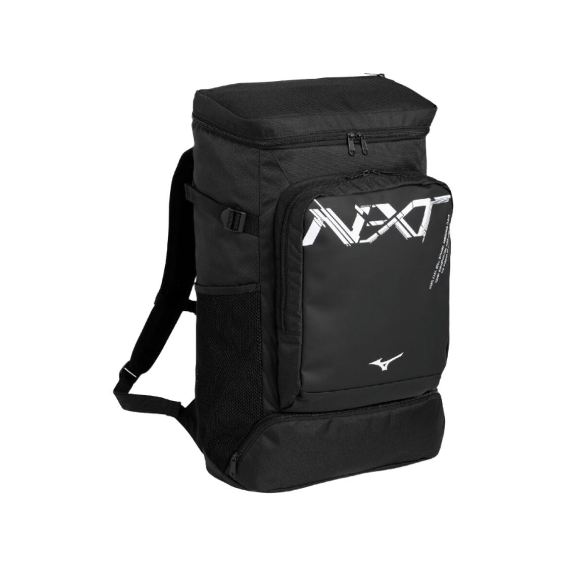 미즈노 N-XT 백팩 40L 블랙 화이트(Mizuno N-XT Backpack 40L Black White)