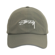 Stussy Low Profile Smooth Stock Strapback Green